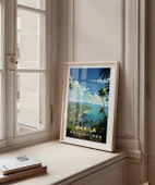 Çerçevesiz Poster Manila Tropik Sahil Manzarası thumbnail 3