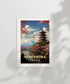 Çerçevesiz Poster Hiroşima'nın Huzurlu Manzarası thumbnail 2