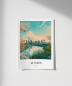 Çerçevesiz Poster Doğa ve Şehir Arasında thumbnail 1