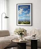 Çerçevesiz Poster Gökyüzüne Dokunan Başkent - 3