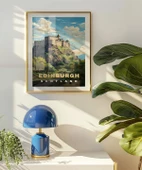 Çerçevesiz Poster Edinburgh Manzarası thumbnail 4