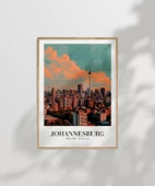 Çerçevesiz Poster Johannesburg Güney Afrika Seyahat thumbnail 7