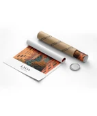 Çerçevesiz Poster Tarihi Lyon Sokakları Dekoratif - 8