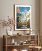Çerçevesiz Poster Tunus’un Kalbi Tunis Şehir thumbnail 5