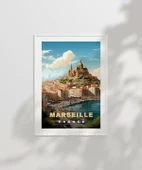 Çerçevesiz Poster Marsilya'nın Tarihi ve Deniz Estetiği thumbnail 3