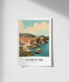 Çerçevesiz Poster Dubrovnik Eski Şehir thumbnail 1