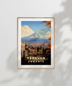 Çerçevesiz Poster Yerevan ve Ararat Dağı Manzarası thumbnail 6