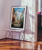 Çerçevesiz Poster Varşova Mimarisine Yolculuk thumbnail 4