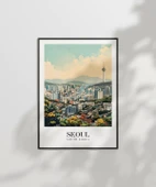 Çerçevesiz Poster Seul'un Modern Mimarisi thumbnail 6