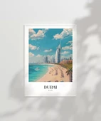 Çerçevesiz Poster Dubai'nin Lüks Sahilleri thumbnail 2