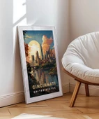 Çerçevesiz Poster Nehrin ve Güneşin Şehri - 4