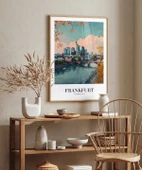 Çerçevesiz Poster Frankfurt Vintage thumbnail 5