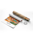 Çerçevesiz Poster Renkli Sintra Evleri Minimalist thumbnail 8