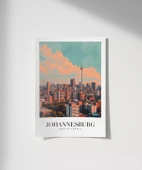 Çerçevesiz Poster Johannesburg Güney Afrika Seyahat thumbnail 1