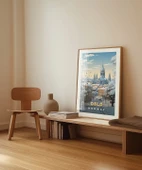 Çerçevesiz Poster Oslo Kış Manzarası thumbnail 3