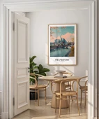 Çerçevesiz Poster Frankfurt Vintage thumbnail 3