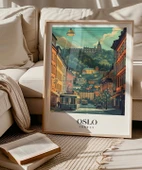 Çerçevesiz Poster Oslo Kuzey'in Sakin Ritmi thumbnail 5