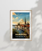 Çerçevesiz Poster Kuzeyin İncisi Hamburg thumbnail 6