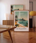 Çerçevesiz Poster Rio de Janeiro'nun Tropikal Güzelliği thumbnail 4