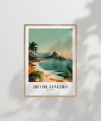 Çerçevesiz Poster Rio de Janeiro'nun Tropikal Güzelliği thumbnail 6