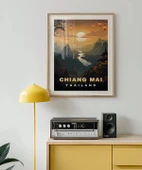 Çerçevesiz Poster Fenerlerin Büyülü Gecesi thumbnail 3