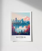 Çerçevesiz Poster Montreal Sonbaharın Büyüsü thumbnail 7