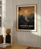 Çerçevesiz Poster Fenerlerin Büyülü Gecesi thumbnail 4