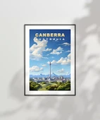 Çerçevesiz Poster Gökyüzüne Dokunan Başkent - 7