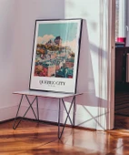 Çerçevesiz Poster Tarihi Quebec Şehir Baskısı thumbnail 4