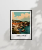 Çerçevesiz Poster Dubrovnik Eski Şehir thumbnail 7