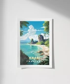 Çerçevesiz Poster Krabi, Tayland Seyahat thumbnail 1