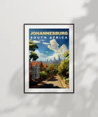 Çerçevesiz Poster Güney Afrika'nın Kalbi Johannesburg thumbnail 6