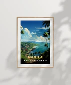 Çerçevesiz Poster Manila Tropik Sahil Manzarası thumbnail 7