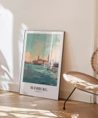 Çerçevesiz Poster Hamburg Seyahat thumbnail 5