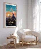 Çerçevesiz Poster Turin Gün Batımı Manzarası thumbnail 4