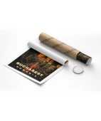 Çerçevesiz Poster Bükreş Altın Saatin Büyüsü thumbnail 1