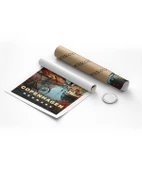 Çerçevesiz Poster Nyhavn'ın Renkli Kanalları thumbnail 7