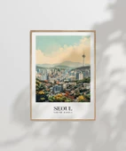 Çerçevesiz Poster Seul'un Modern Mimarisi thumbnail 7