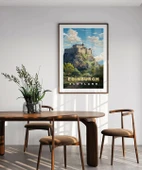 Çerçevesiz Poster Edinburgh Manzarası thumbnail 3