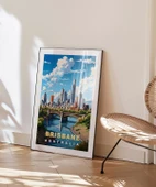 Çerçevesiz Poster Nehir ve Gökdelenlerin Şehri thumbnail 4