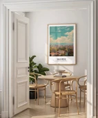 Çerçevesiz Poster Üsküp Şehir Manzarası thumbnail 3