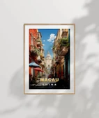 Çerçevesiz Poster Kopenhag Şehir Manzarası ve Refleksiyon thumbnail 7