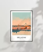 Çerçevesiz Poster Helsinki'nin Serin Sularında thumbnail 6