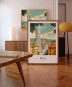 Çerçevesiz Poster Toskana’nın İncisi Pisa thumbnail 5