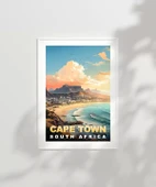 Çerçevesiz Poster Cape Town Masanın Gölgesinde Güzellik thumbnail 2