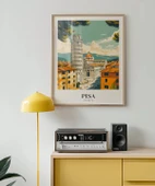 Çerçevesiz Poster Toskana’nın İncisi Pisa thumbnail 3