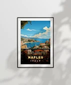 Çerçevesiz Poster Napoli'nin Tarihi Sokakları thumbnail 7