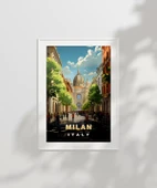 Çerçevesiz Poster İtalya'nın Modası thumbnail 2