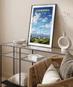Çerçevesiz Poster Gökyüzüne Dokunan Başkent - 4