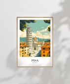 Çerçevesiz Poster Toskana’nın İncisi Pisa thumbnail 7